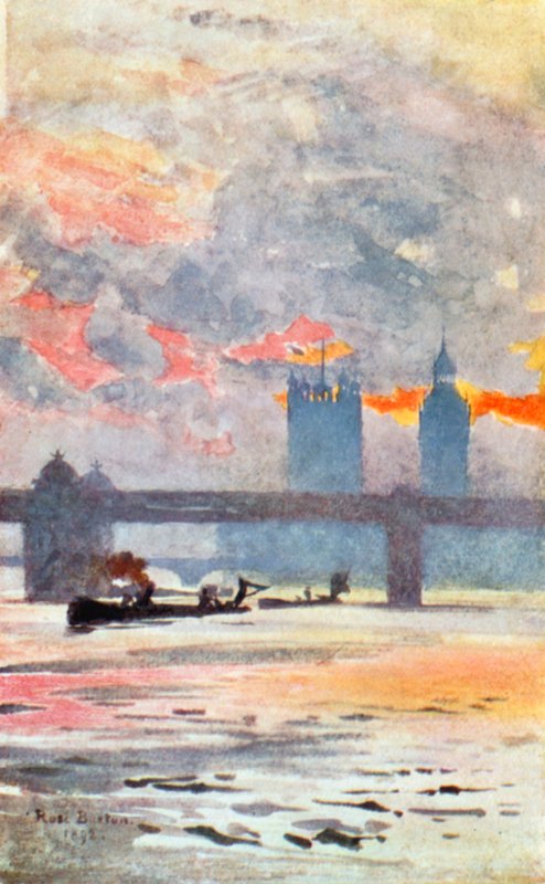 Themsen, Charing Cross av Rose Maynard Barton