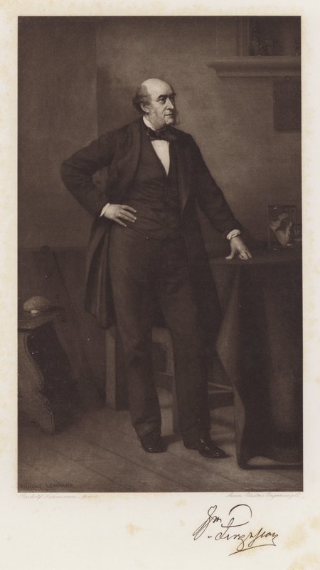 Sir William Fergusson (litho) av Rudolf Lehmann