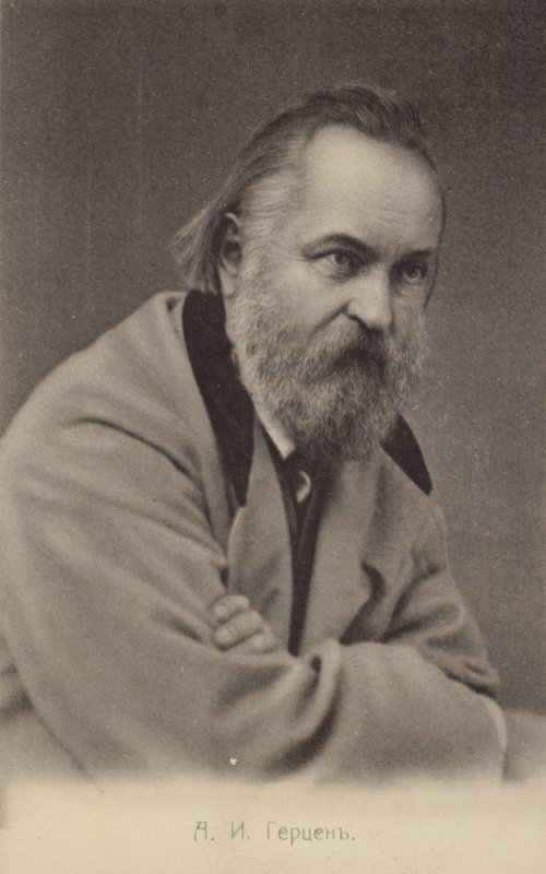 Alexander Herzen (1812-1870), russisk forfatter og tenker av Russian Photographer