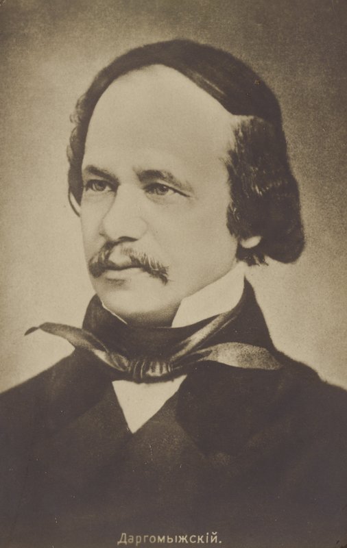 Alexander Sergeyevich Dargomizhsky , russisk komponist (1813-1869) av Russian Photographer