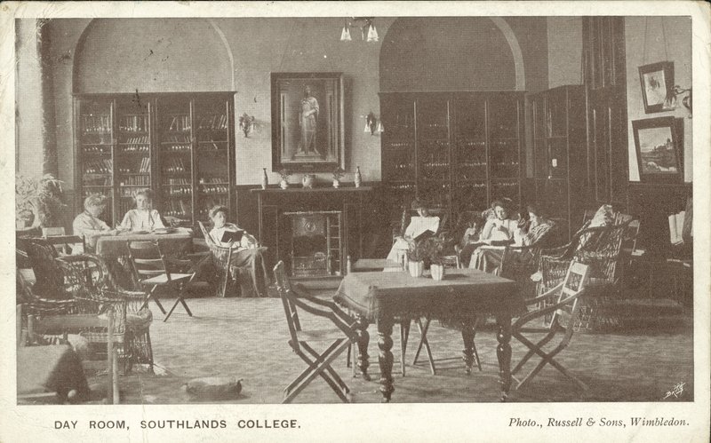 Dagrom, Southlands College, Roehampton, London (s/hvitt bilde) av Russian Photographer