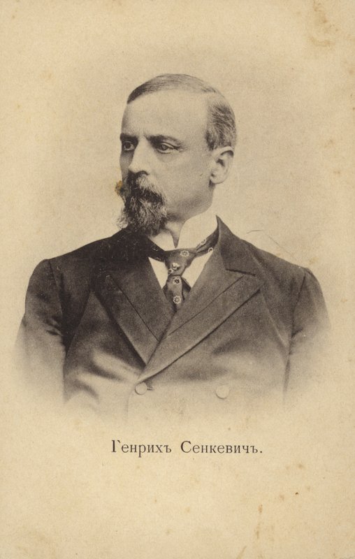 Henryk Sienkiewicz , polsk journalist og romanforfatter av Russian Photographer