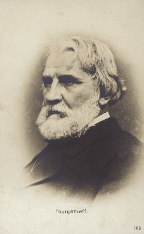 Ivan Turgenev , russisk romanforfatter, novelleforfatter og dramatiker av Russian Photographer