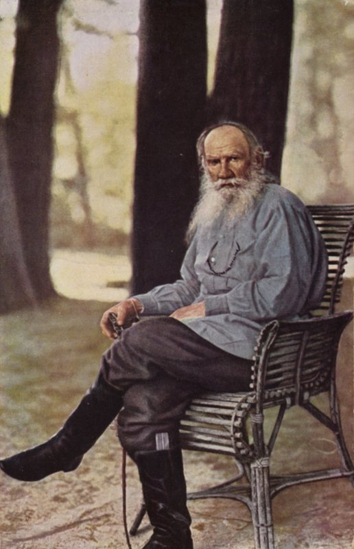 Leo Tolstoy (1828-1910), russisk romanforfatter, novelleforfatter og dramatiker av Russian Photographer