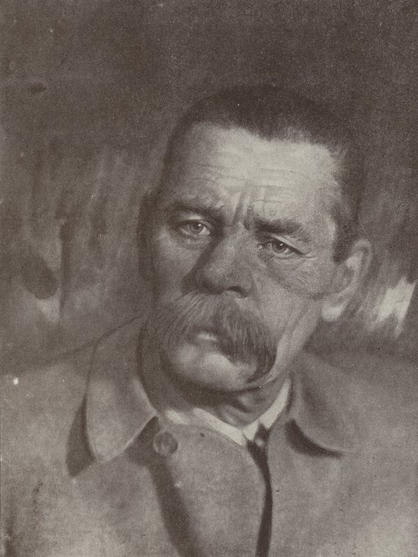 Maxim Gorky, russisk forfatter av Russian Photographer