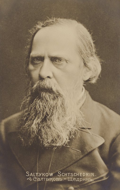 Mikhail Saltykov-Shchedrin, russisk forfatter og satiriker av Russian Photographer