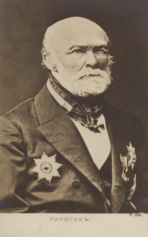 Nikolay Pirogov (1810-1881), russisk lege, vitenskapsmann, kirurg og anatom av Russian Photographer
