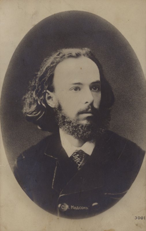 Semyon Nadson , russisk poet av Russian Photographer