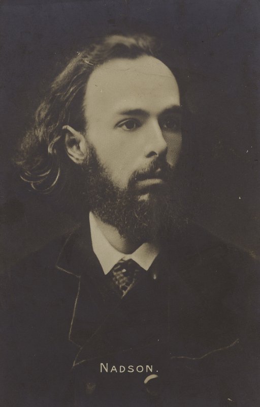 Semyon Nadson , russisk poet av Russian Photographer