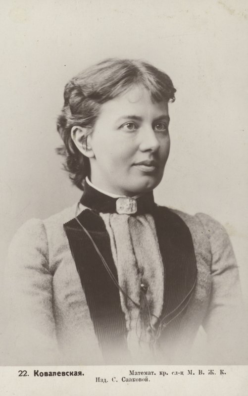 Sofia Kovalevskaya , russisk matematiker av Russian Photographer