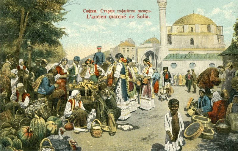 Det gamle markedet, Sofia (fargebilde) av Russian Photographer