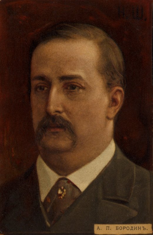 Alexander Porfiryevich Borodin , russisk komponist (1833-1887) av Russian School