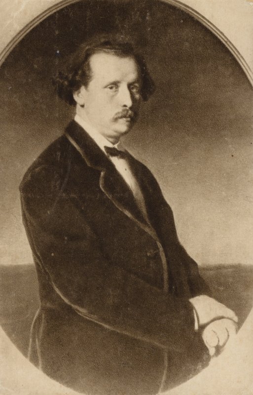 Portrett av Anton Rubinstein av Russian School