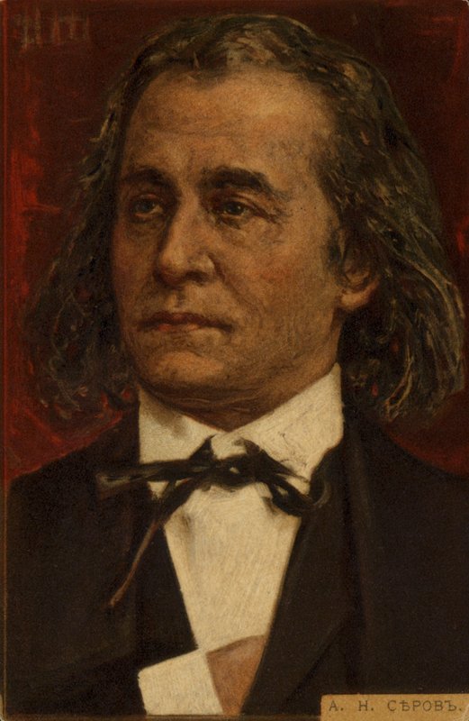 Portrett av Anton Rubinstein av Russian School