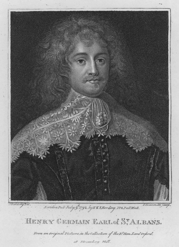 Henry Geermain, jarl av St Albans (gravering) av S. (after) Harding