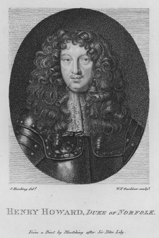 Henry Howard, hertug av Norfolk (gravering) av S. (after) Harding