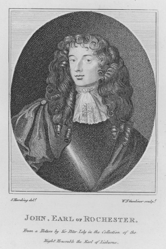 John, jarl av Rochester (gravering) av S. (after) Harding