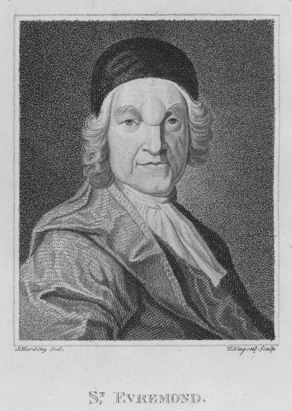 St Evremond (gravering) av S. (after) Harding