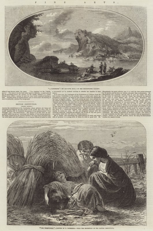 Fine Arts av Salvator Rosa