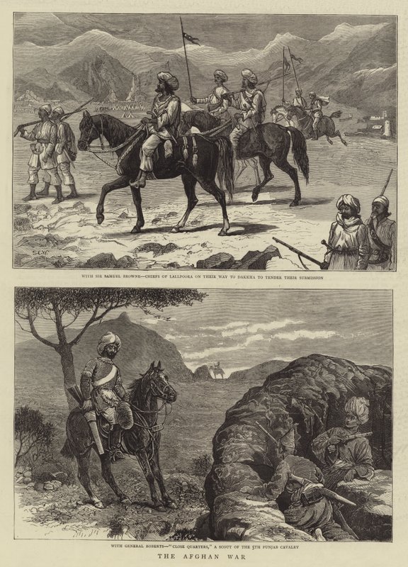 Den afghanske krigen av Samuel Edmund Waller