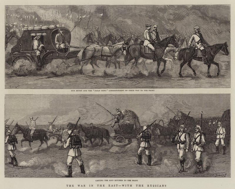 Krigen i øst, med russerne av Samuel Edmund Waller