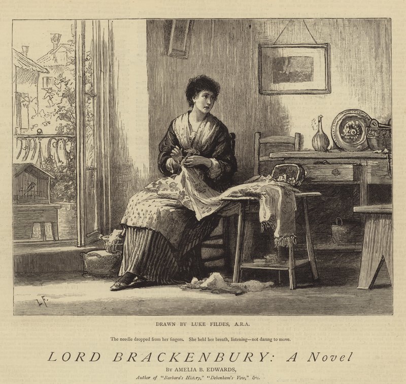 Lord Brackenbury, en roman av Samuel Luke Fildes