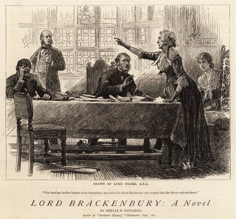 Lord Brackenbury, en roman av Samuel Luke Fildes