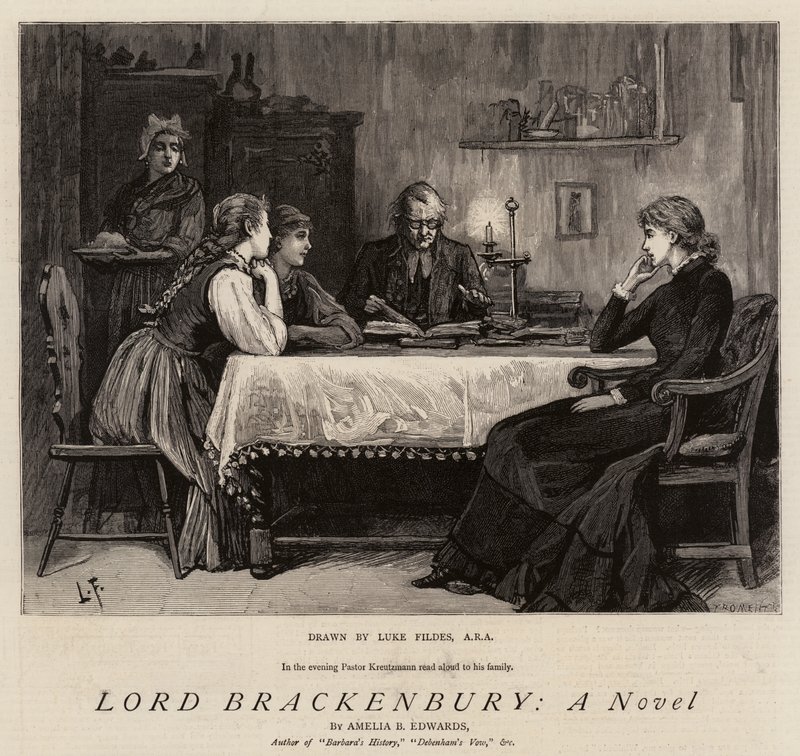 Lord Brackenbury, en roman av Samuel Luke Fildes