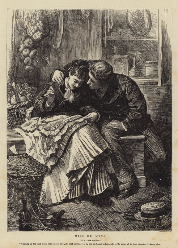 Frøken eller fru av Samuel Luke Fildes