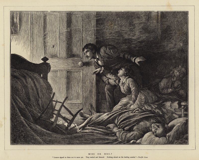 Frøken eller fru av Samuel Luke Fildes