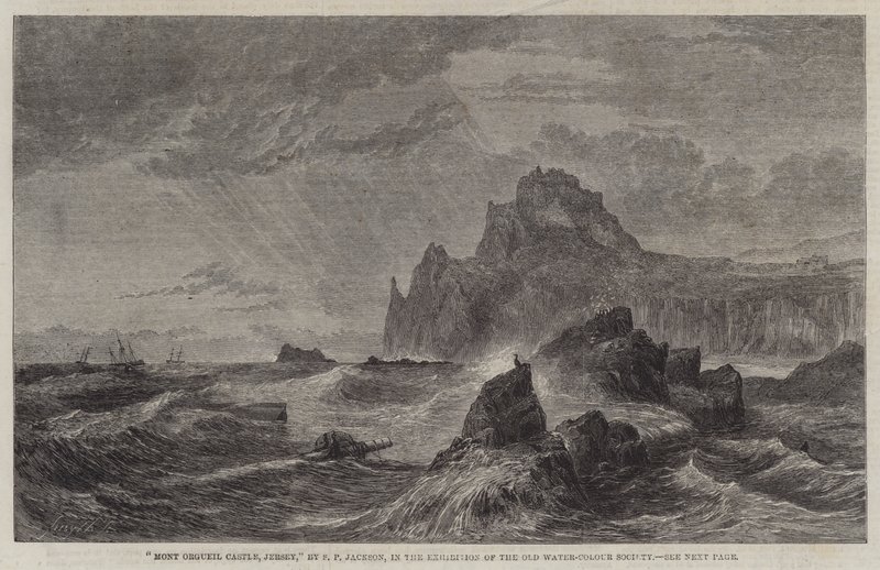 Mont Orgueil slott, Jersey av Samuel Phillips Jackson