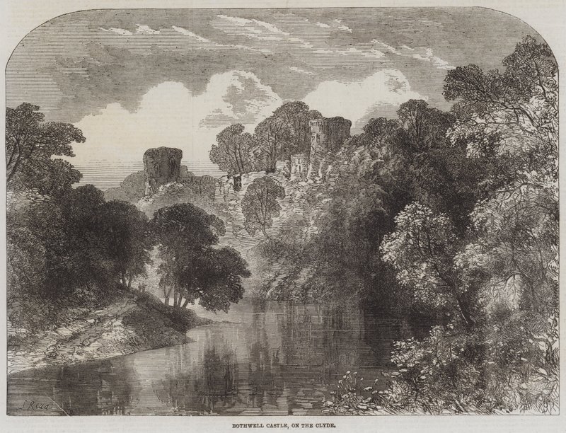 Bothwell Castle, på Clyde av Samuel Read