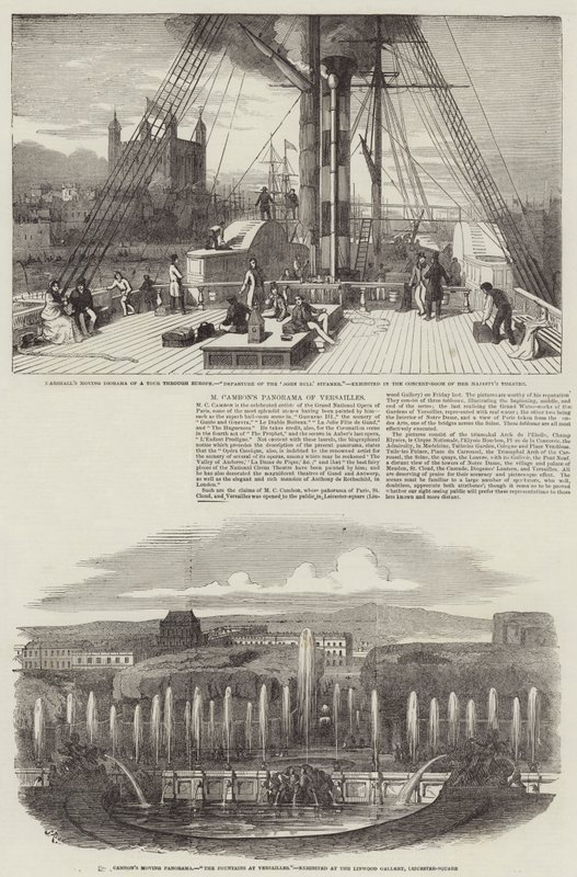 Cambons panorama av Versailles av Samuel Read