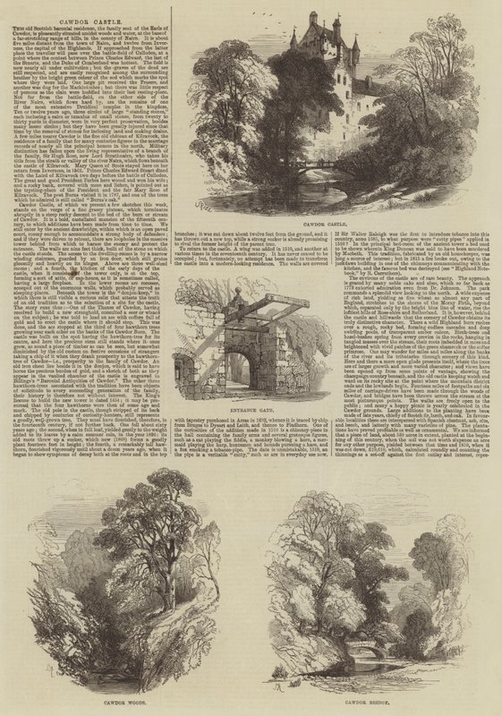 Cawdor slott av Samuel Read