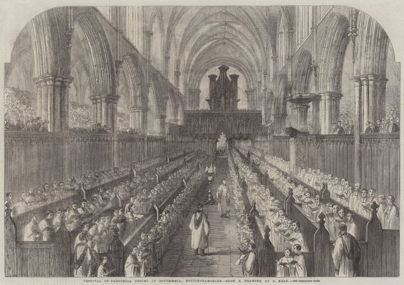 Festival of Parochial Choirs i Southwell, Nottinghamshire av Samuel Read