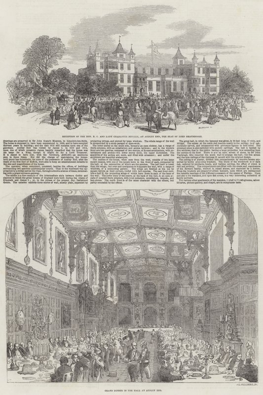 Festligheter på Audley End av Samuel Read