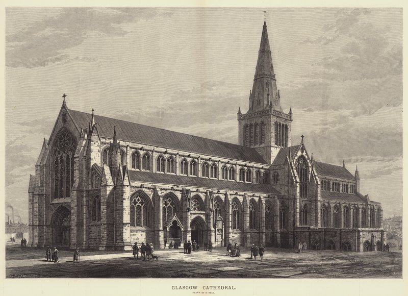 Glasgow katedral av Samuel Read