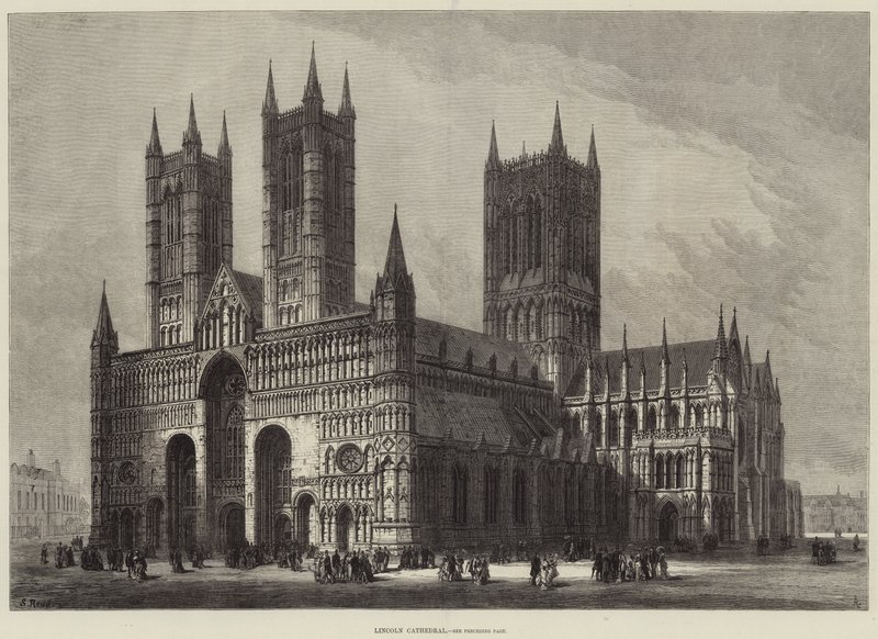 Lincoln katedral av Samuel Read