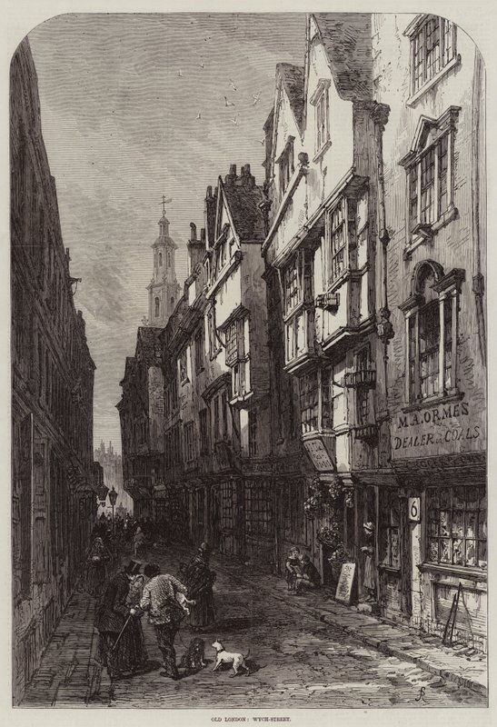 Old London, Wych-Street av Samuel Read