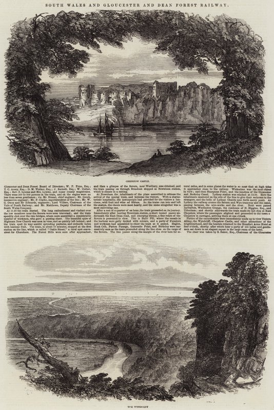 South Wales og Gloucester og Dean Forest Railway av Samuel Read