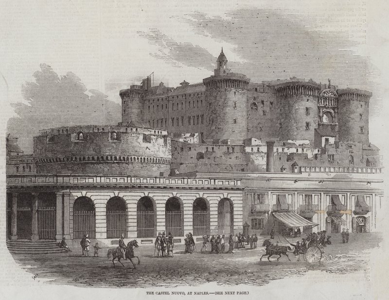 Castel Nuovo, i Napoli av Samuel Read