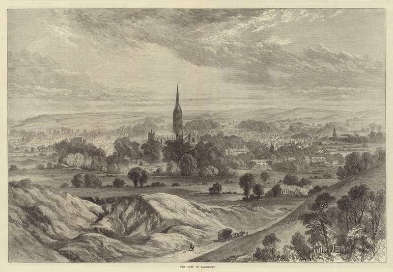 Byen Salisbury av Samuel Read