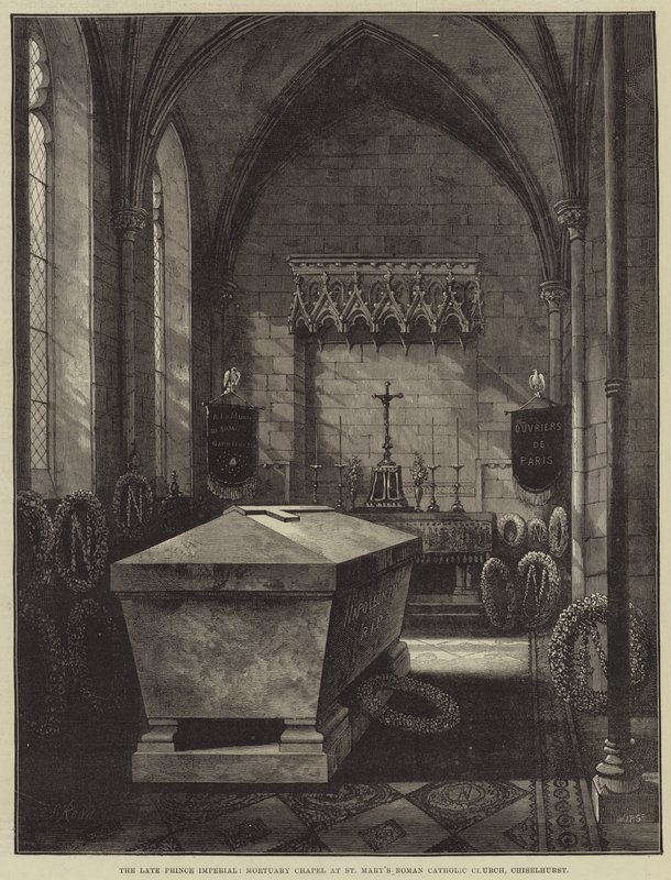 The Late Prince Imperial, Mortuary Chapel ved St Mary