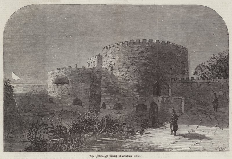 Midnattsvakten på Walmer Castle av Samuel Read