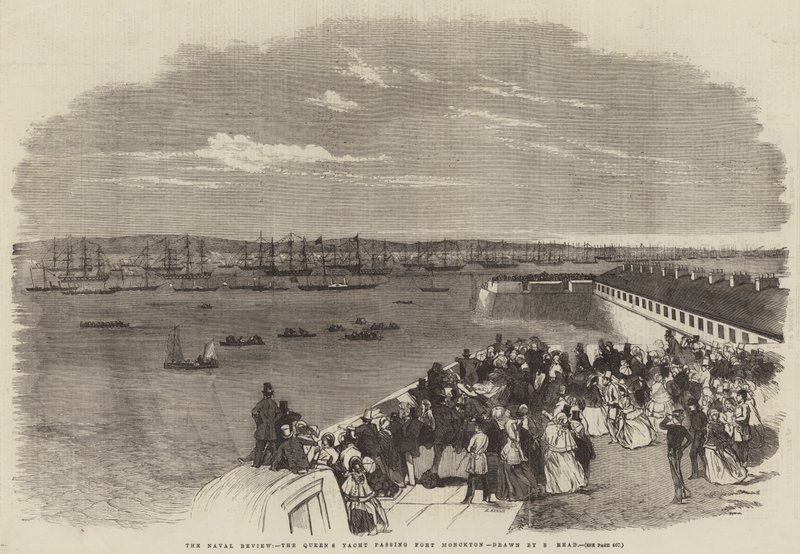 The Naval Review, Queen