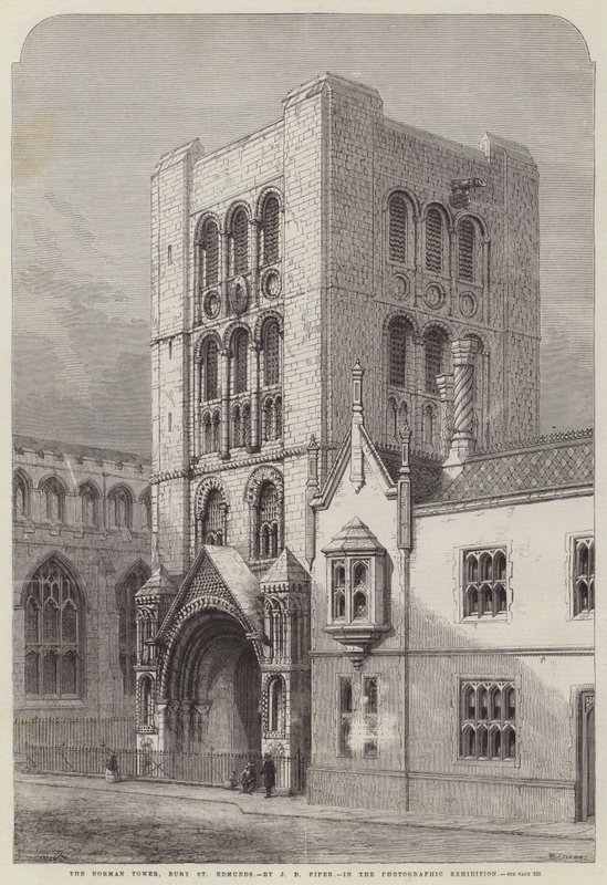 Norman Tower, Bury St Edmunds av Samuel Read