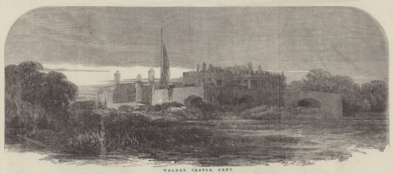 Walmer Castle, Kent av Samuel Read