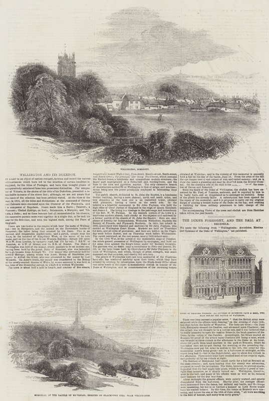 Wellington og dens hertugdømme av Samuel Read