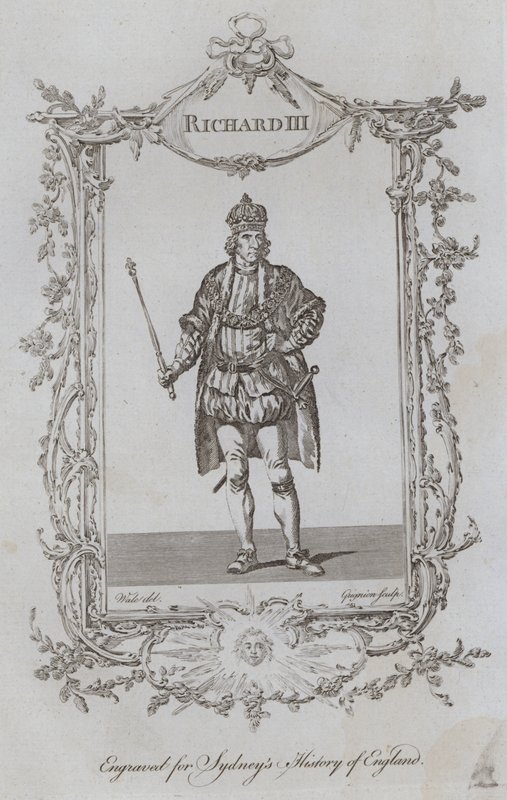 Richard III (gravering) av Samuel (after) Wale