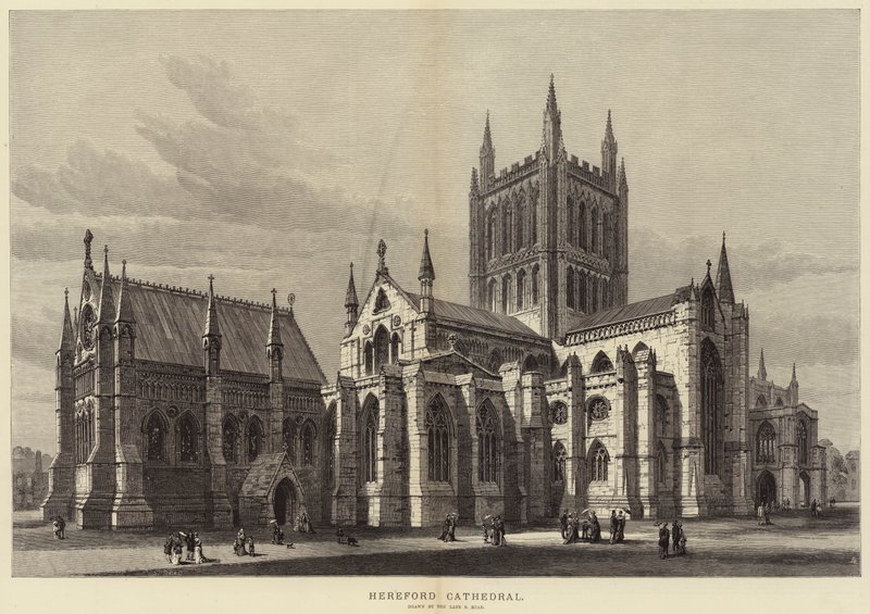 Hereford katedral av Samuel Read